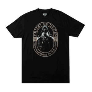 Drizzt From Darkness Black Tee