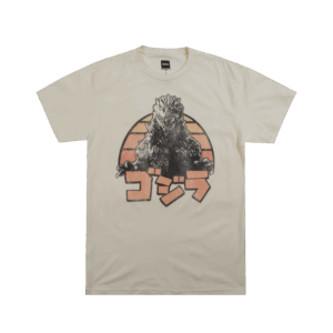Godzilla Retro Natural Tee