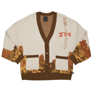 Godzilla Varsity Cardigan