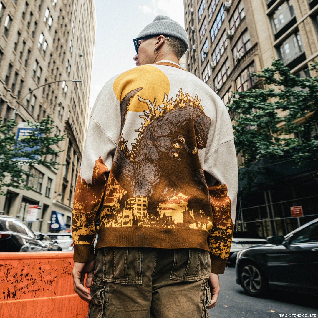 Godzilla Varsity Cardigan