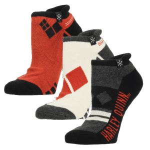 Harley Quinn Ankle Sock Set