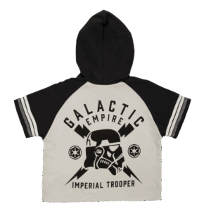 Imperial Trooper Cropped Short Sleeve Hoodie