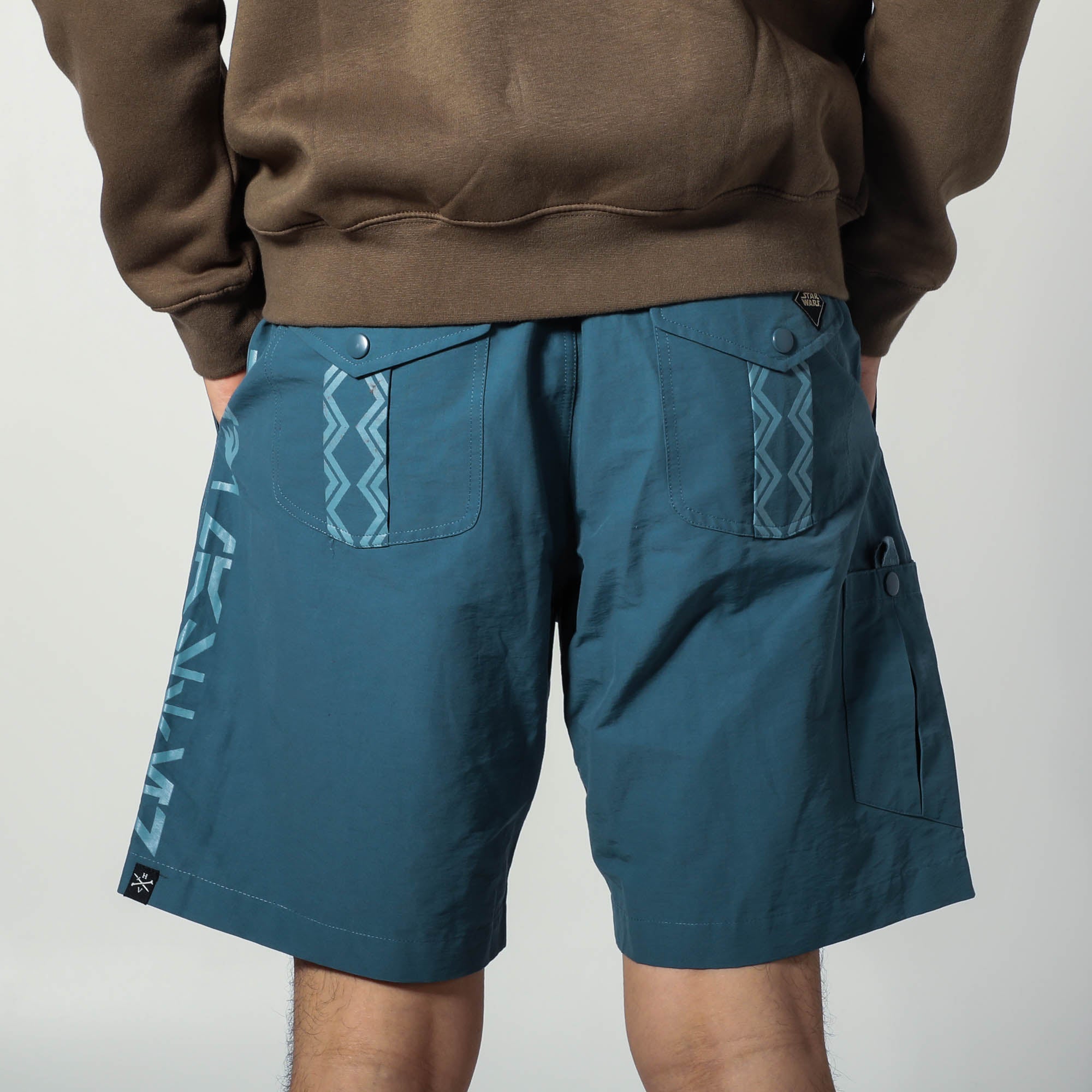 Jedi Navy Belted Cargo Shorts