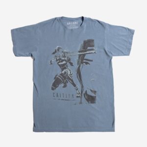 League of Legends Caitlyn Zine Tee
