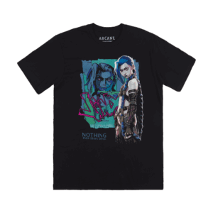 League Of Legends Jinx Black Tee