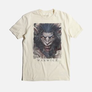League Of Legends Warwick Growling Natural Tee