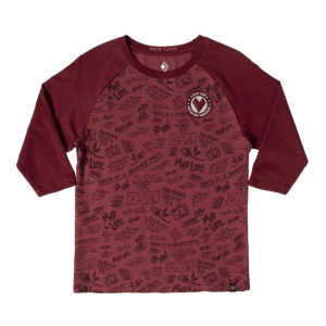 Mad Love Red Raglan