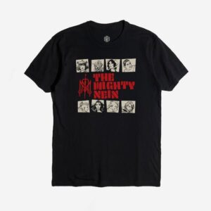 Mighty Nein Wildemount Tour Black Tee