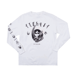 Mudhorn Trophy White Youth Long Sleeve