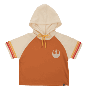 Rebel Alliance Cropped Short Sleeve Hoodie