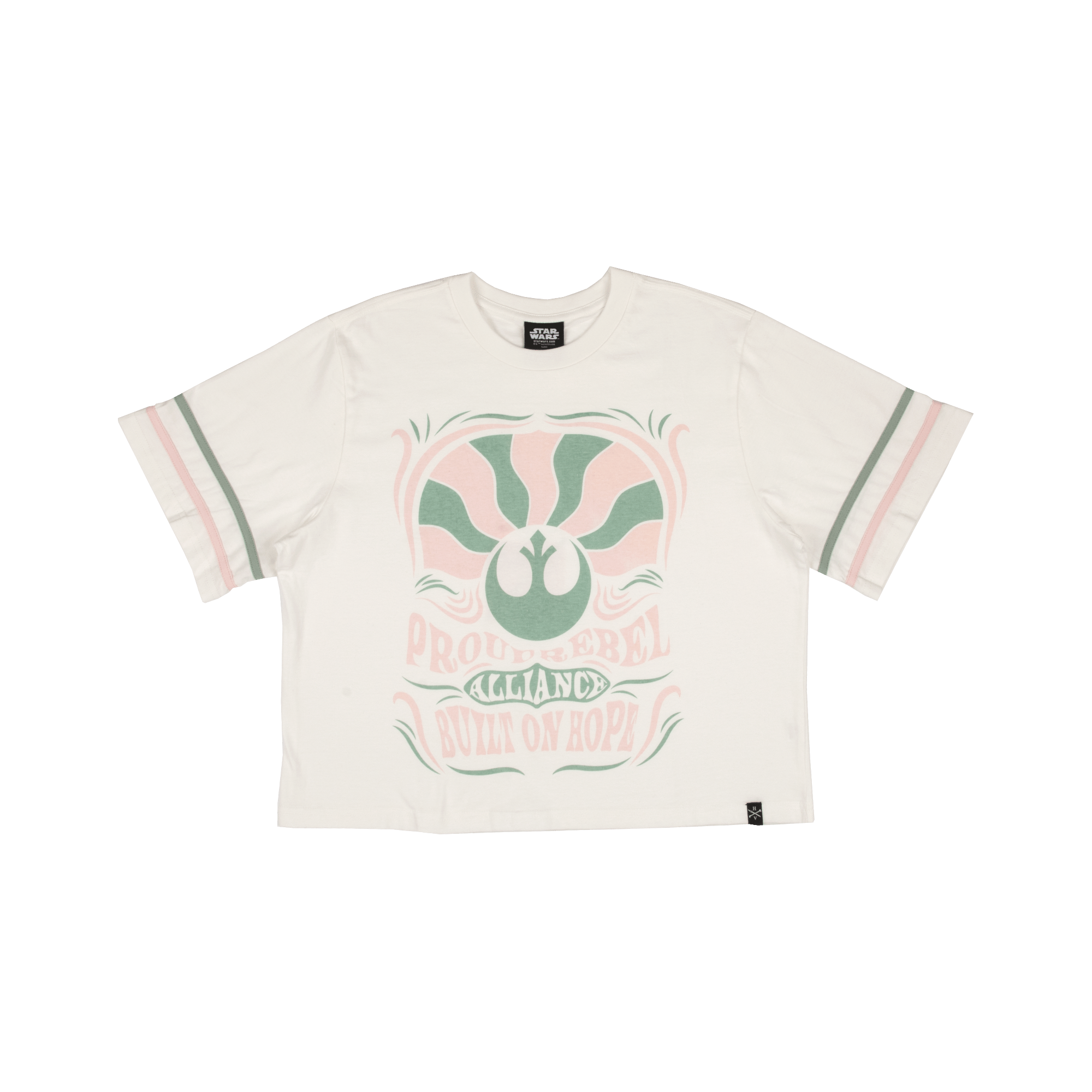 Rebel Alliance Retro Cropped Tee