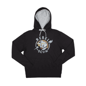 Rebel Scum Black Hoodie