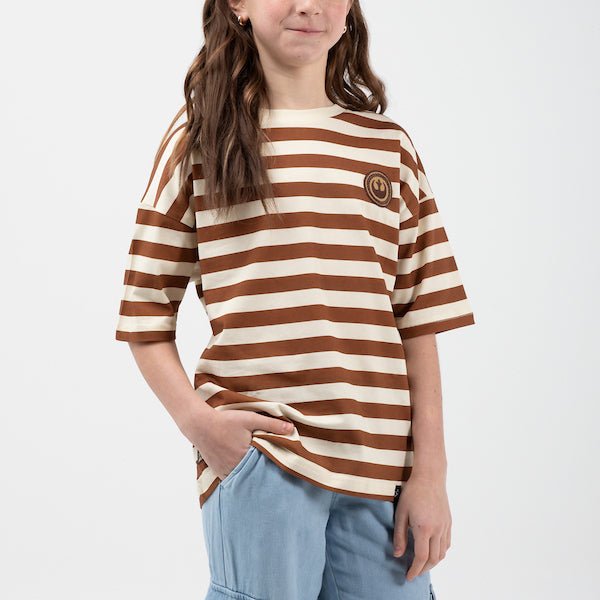 Rebels Of Alderaan Youth Striped Tee