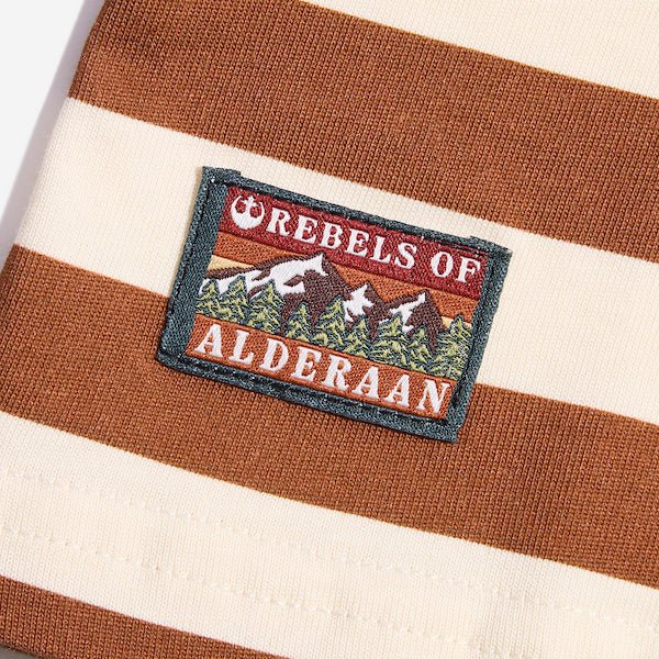 Rebels Of Alderaan Youth Striped Tee