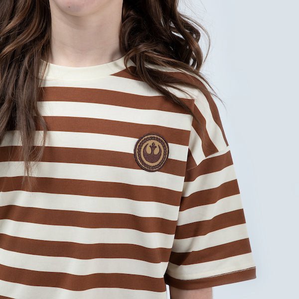 Rebels Of Alderaan Youth Striped Tee