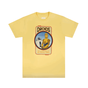 Retro Droids Yellow Tee