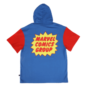 Retro Marvel Comics Group Short Sleeve Hoodie