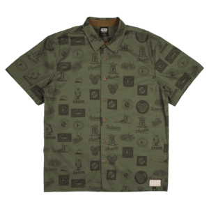 Return Of The Jedi Destinations Button-Down Shirt