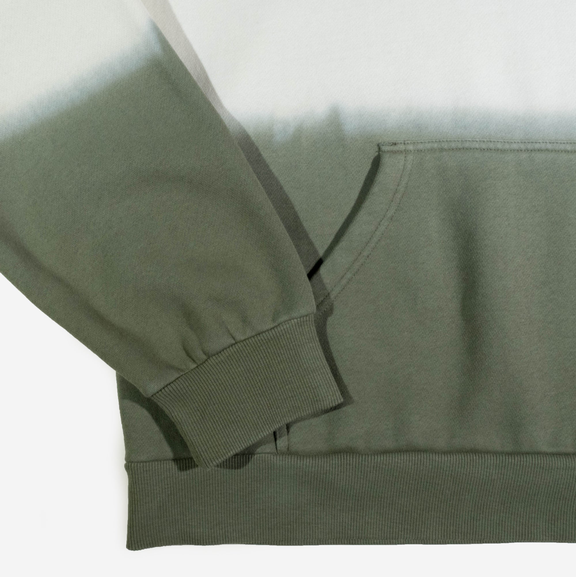 Rogue & Gambit Sugah Green Dip Dye Hoodie