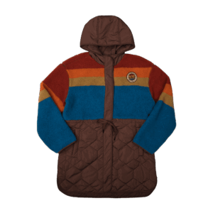 Roll The Dice Sherpa Puffer Jacket