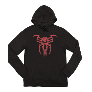 Spider-Man 2099 Logo and Cover Pose Black Hoodie