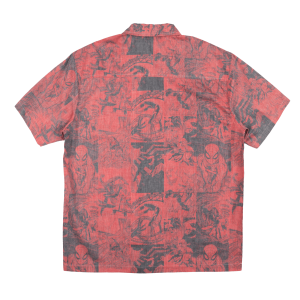Spider-Man All Over Comic Print Button-Down Shirt
