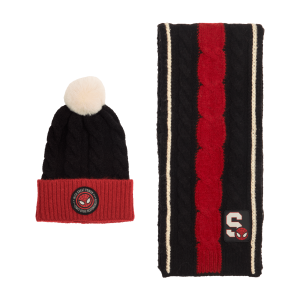 Spider-Man Knit Scarf & Beanie Set