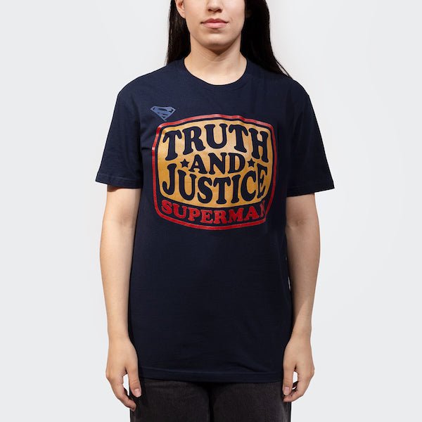 Superman Truth and Justice Retro Tee