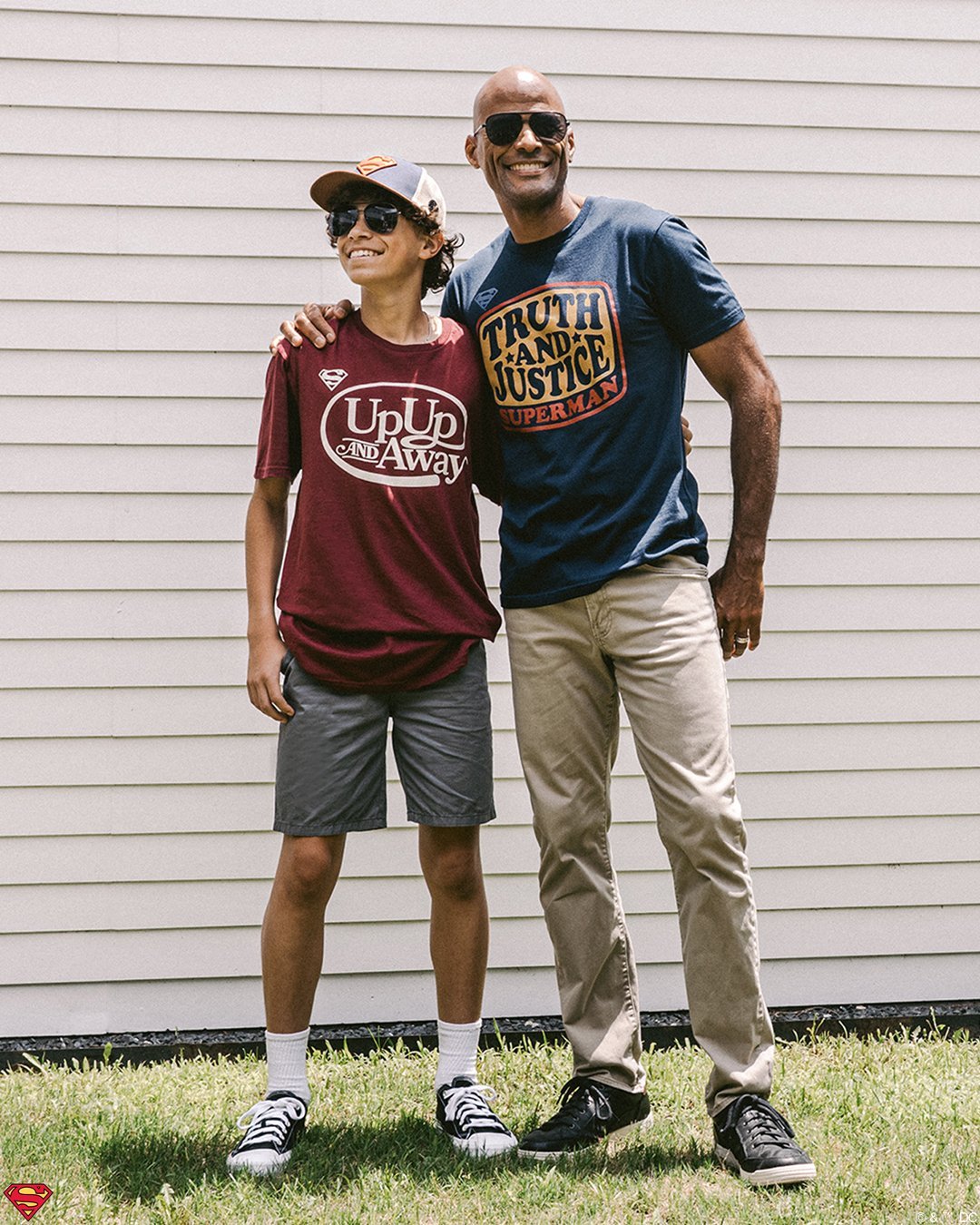 Superman Truth and Justice Retro Tee