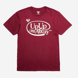 Superman Up Up and Away Retro Tee