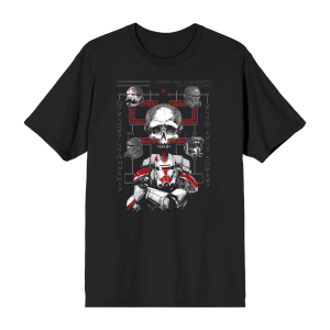 The Bad Batch Hunter with Skull and Helm Black