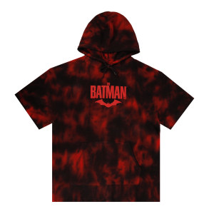 The Batman Short Sleeve Tie-dye Hoodie