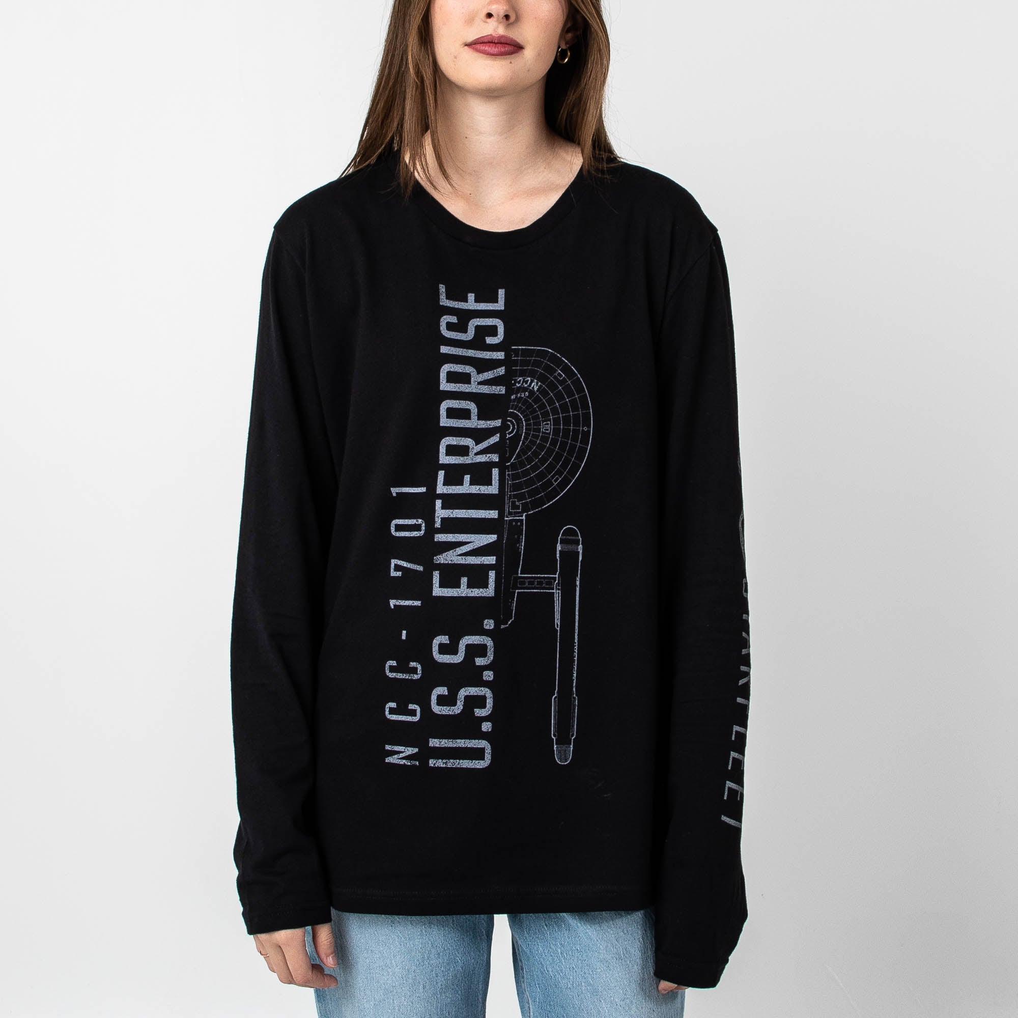 USS Enterprise NCC-1701 Starfleet Long Sleeve