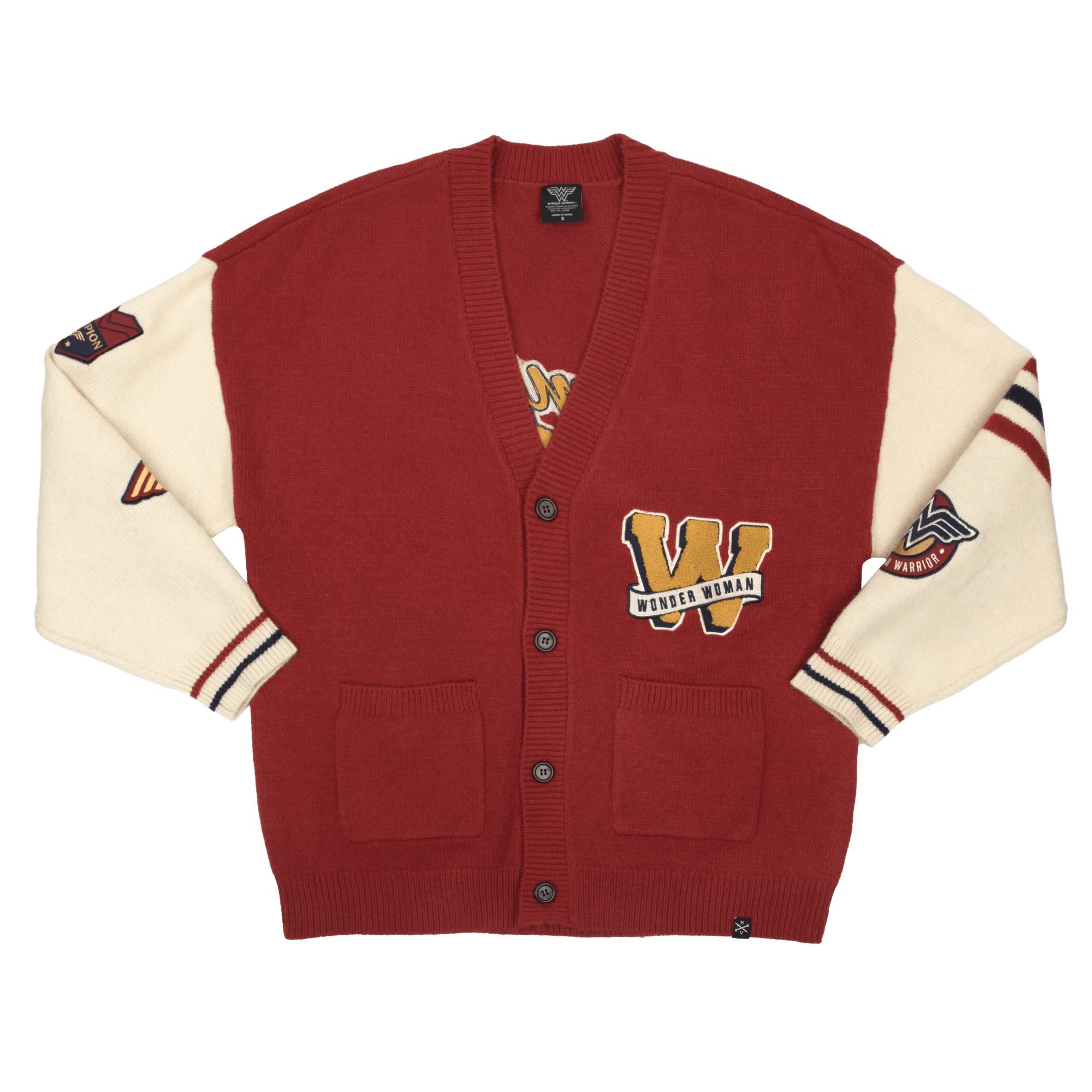 Wonder Woman Varsity Cardigan