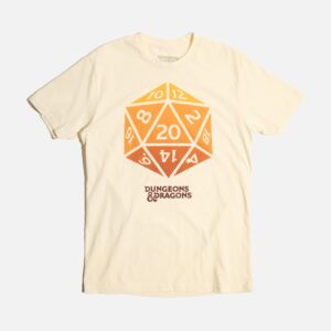 2024 Exclusive D20 Dice Natural Tee