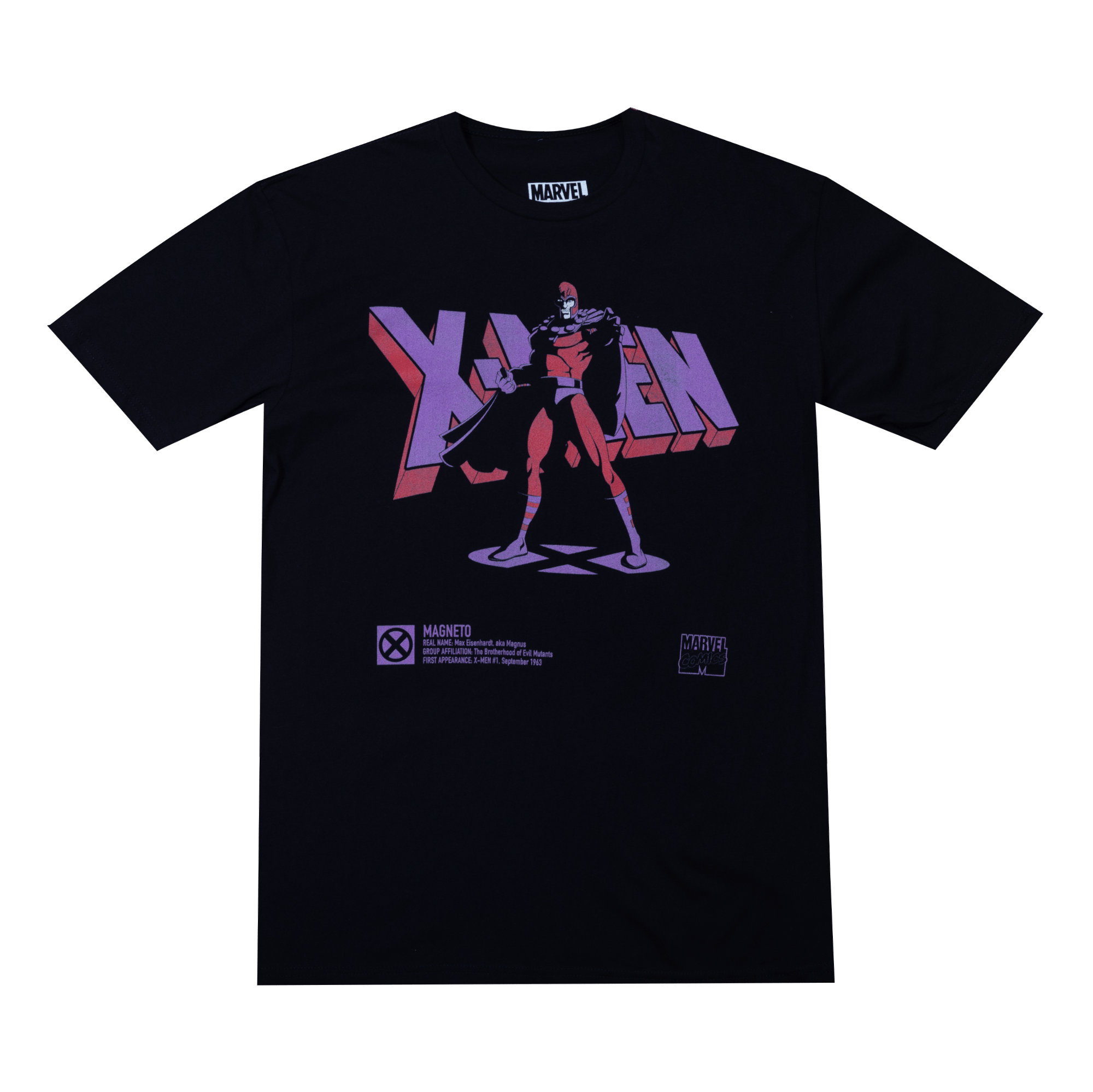 X-Men 90's Magneto Black Tee