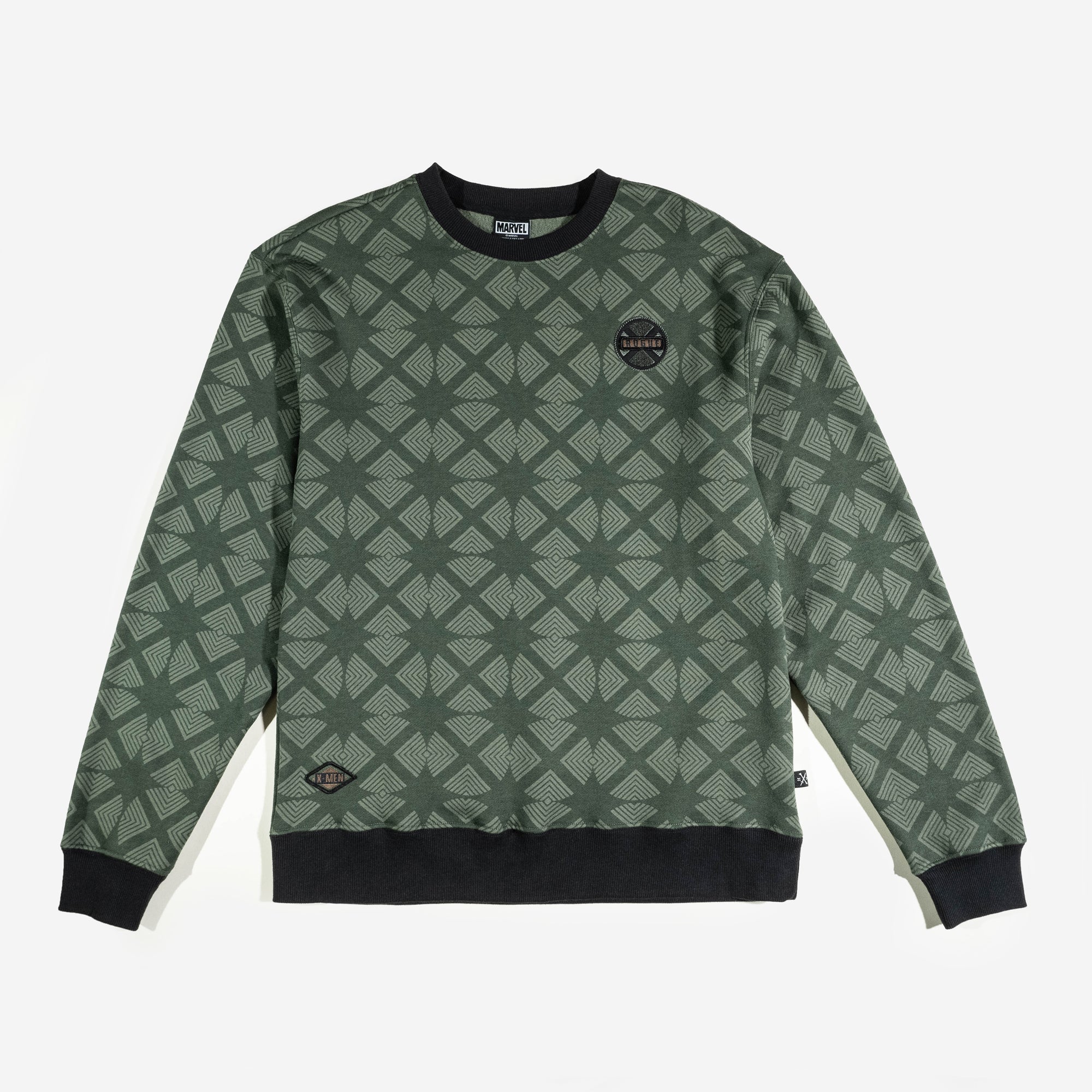 X-Men Rogue Green Crew Sweatshirt