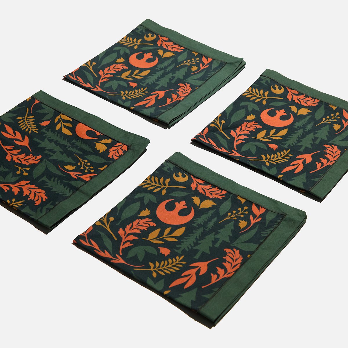 Endor Embroidered Cotton Napkin, Set of 4