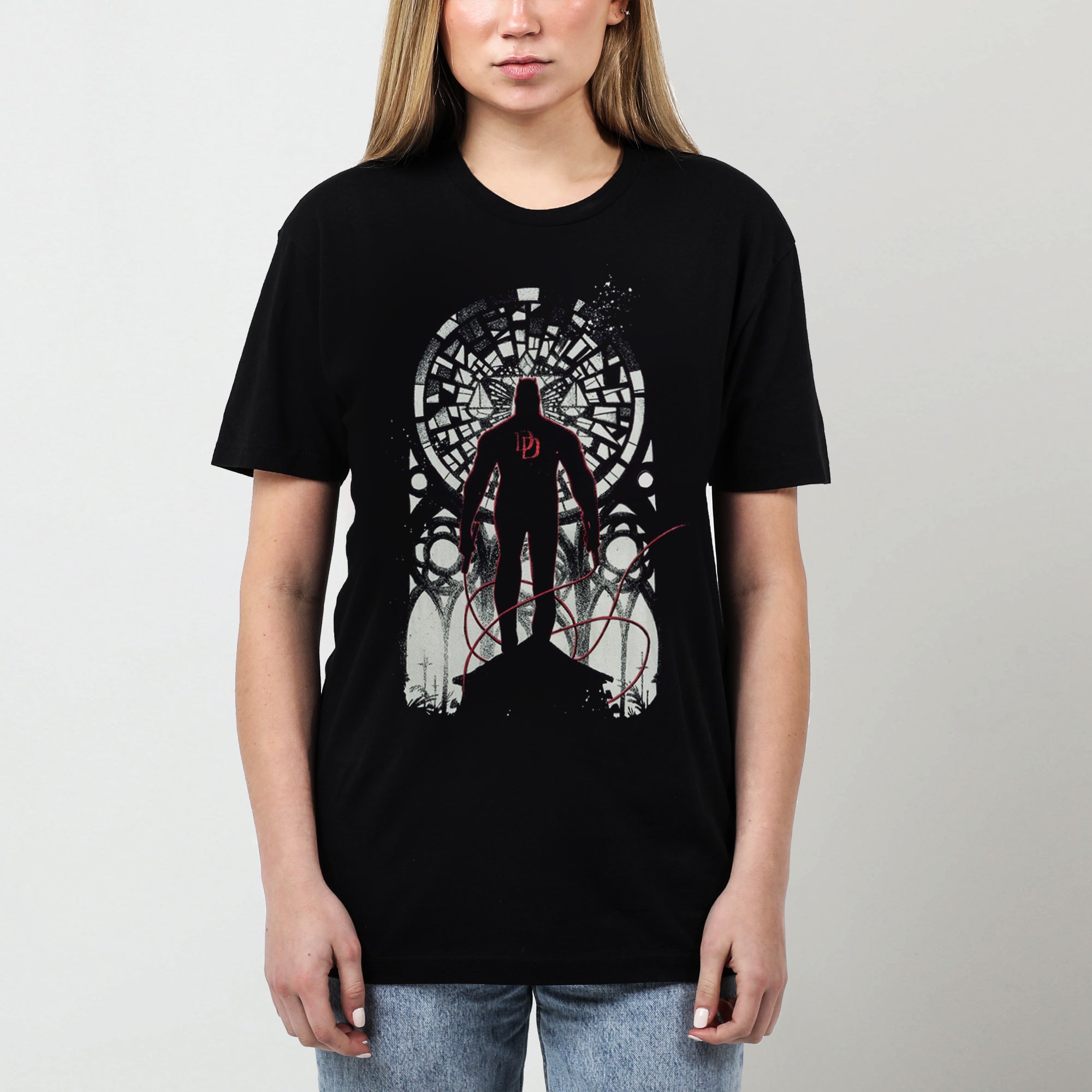 Daredevil Man Without Fear Black Tee