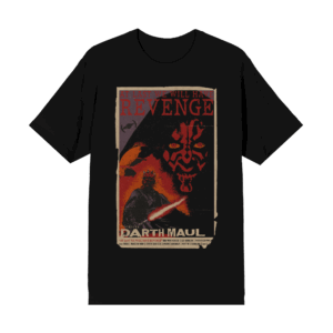 Darth Maul Black Grindhouse Poster Tee
