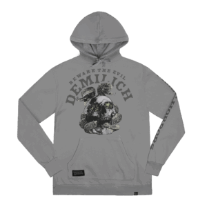 Demilich Off White Washed Hoodie